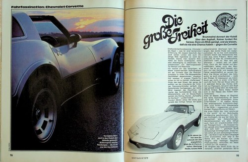 Sport auto 1978 chevrolet - 09/1978,