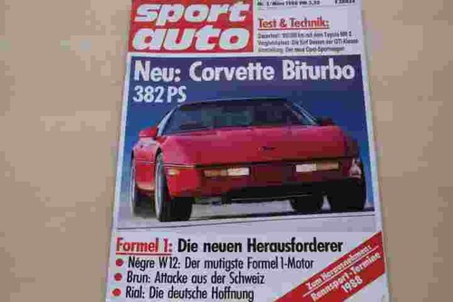 Sport auto 1988 - sport,