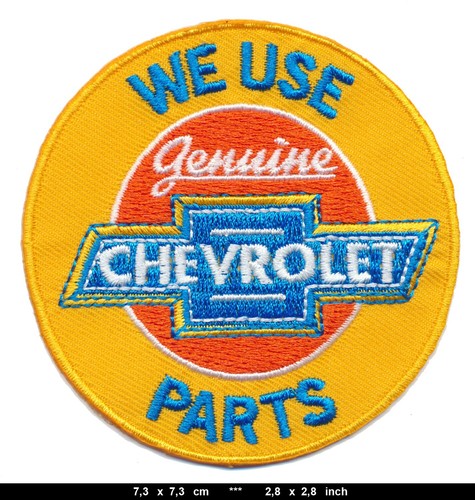 Chevrolet aufnäher patches - aufnäher,