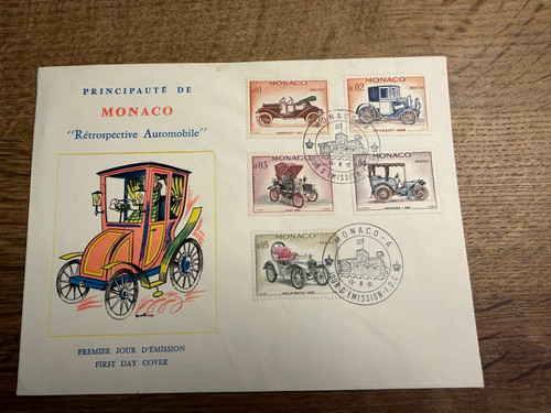 K11 monaco 1961 fdc autos - monaco,