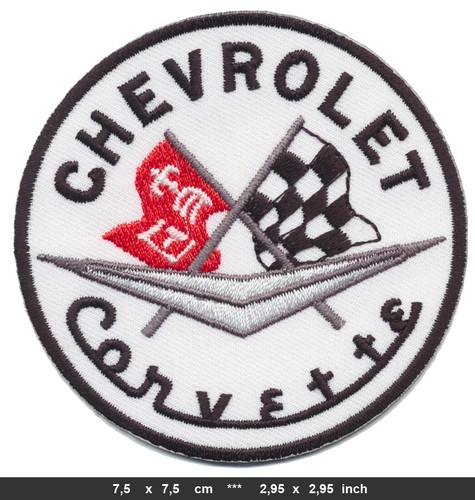 Corvette aufnäher patches - corvette,