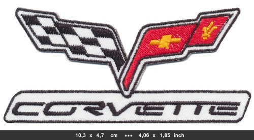 Corvette aufnäher patches - corvette,