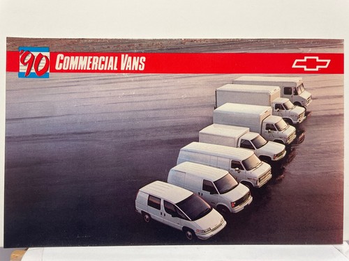 1990 chevrolet werbe postkarte - 1990,