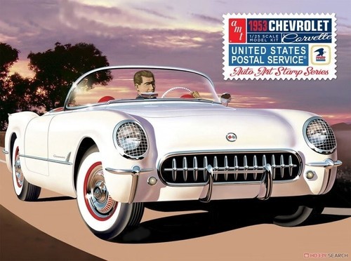 Amt 1244 25th 1953 chevrolet - amt, 1:25th