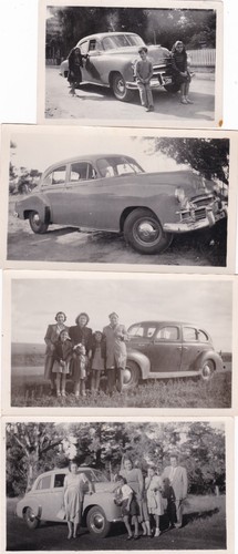 Vier oldtimer schnappschuss - vier,