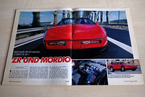 Mot 1989 chevrolet corvette - 16/1989,